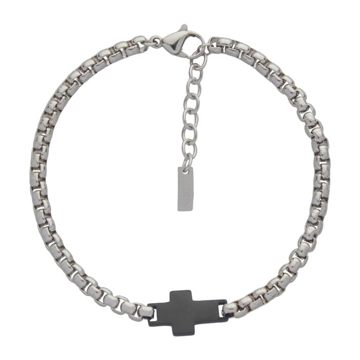 Bracciale U.S. Polo Assn. In acciaio