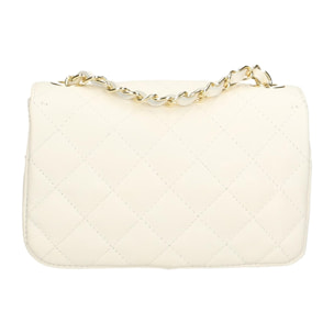 Chicca Borse Borsetta Clutch Bianco