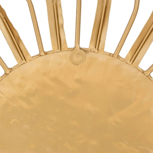 Décoration murale Edwige doré D80cm