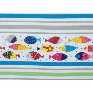 Telo Mare Fouta Modello Bahia Con Tassel