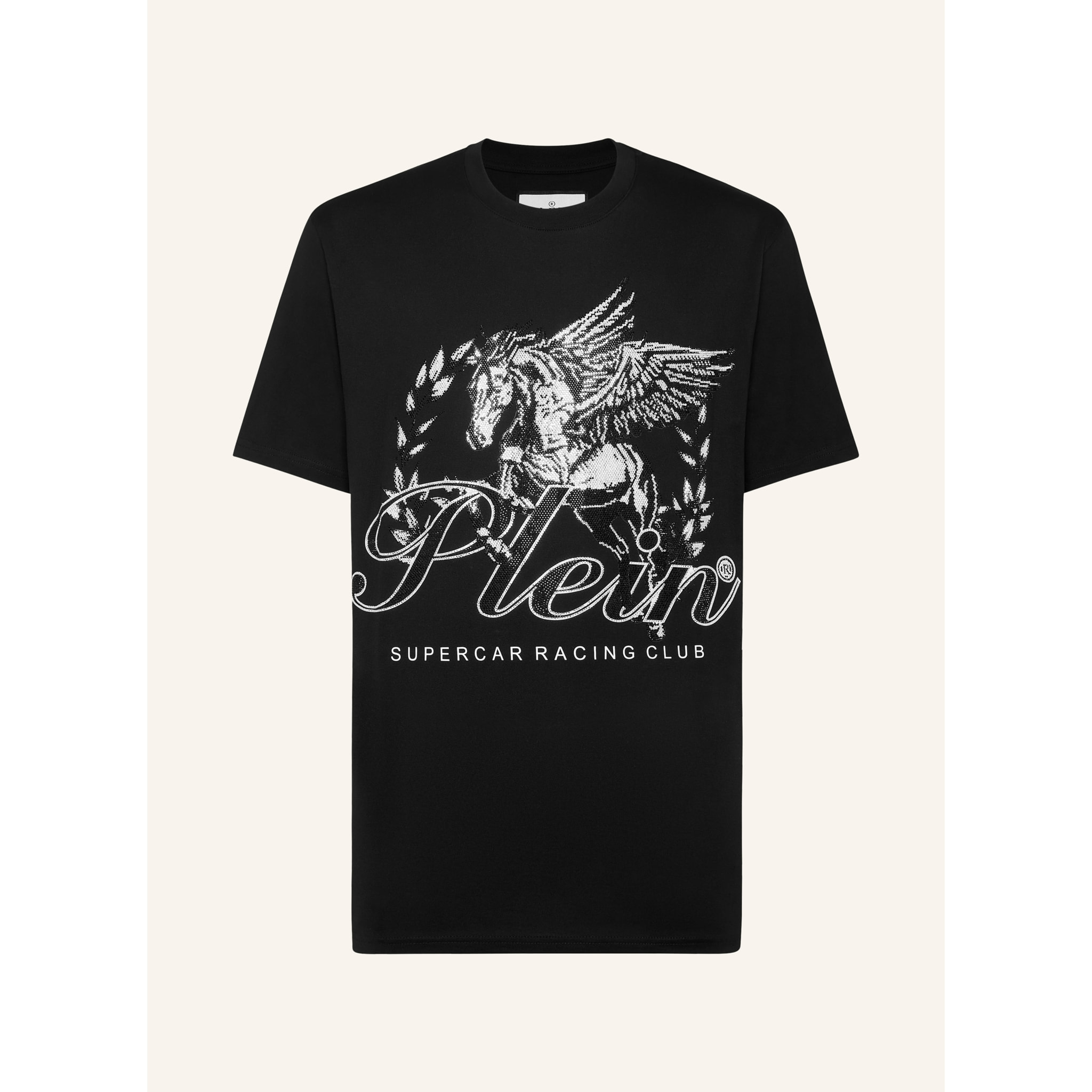 PHILIPP PLEIN Camiseta de cuello redondo RACING