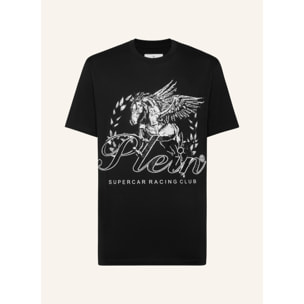 PHILIPP PLEIN Camiseta de cuello redondo RACING