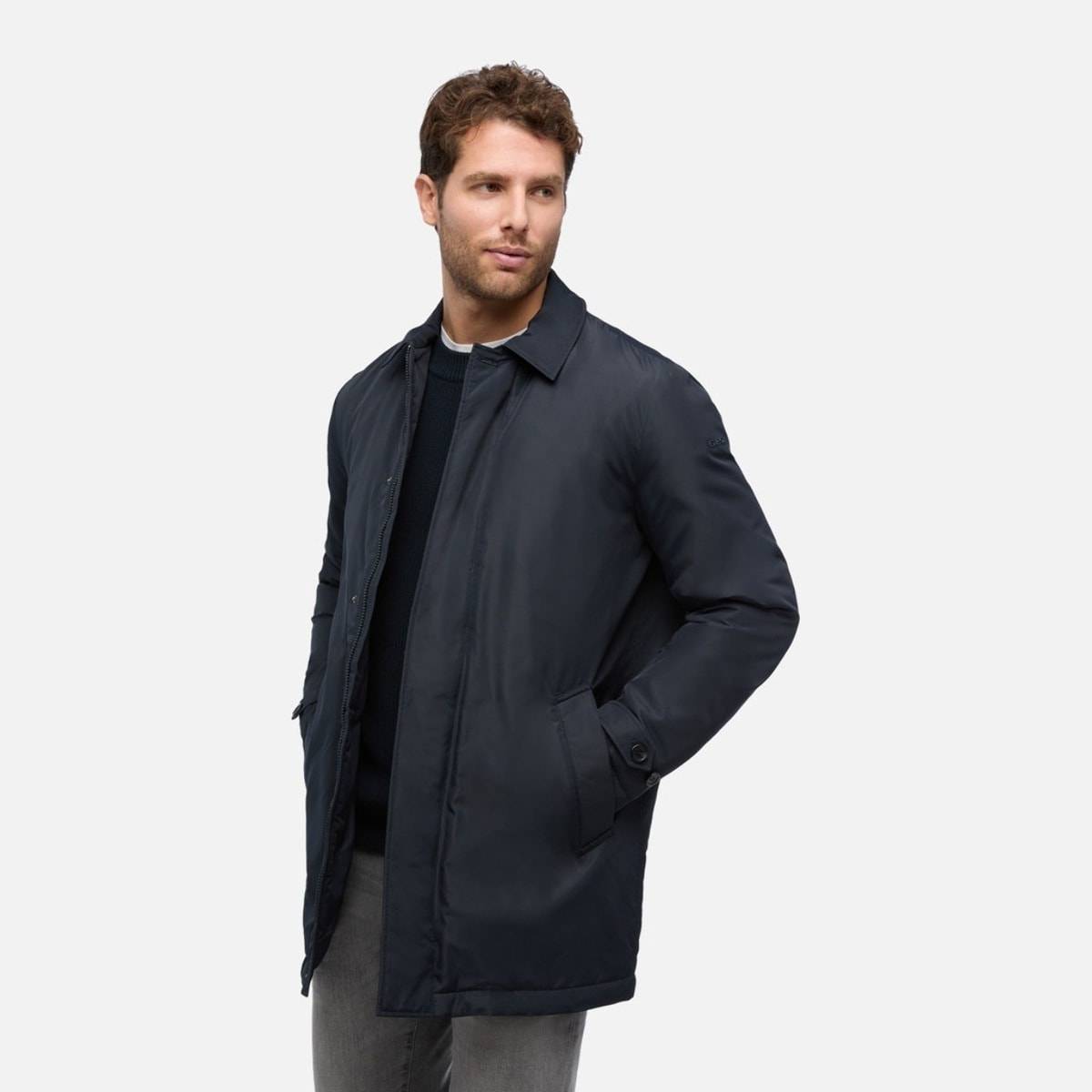 Chaquetas Hombre de la marca GEOX  modelo M AVERY NEGRO