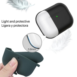 Funda de silicona para base de carga de AirPods Pro