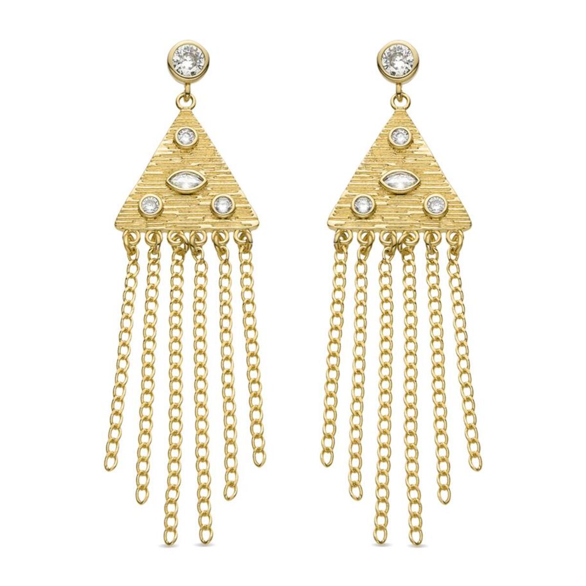 Pendientes Lux by Lux acabados oro 18k