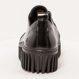 Zapatos 1535 NAPPA SHINNY BLACK/BRIGHTON color Black