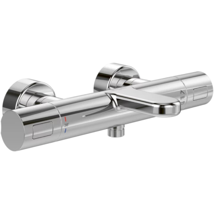 Mitigeur bain douche thermostatique Universal rond Chrome