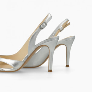 SANDALIAS PLATEADAS SARIGAL