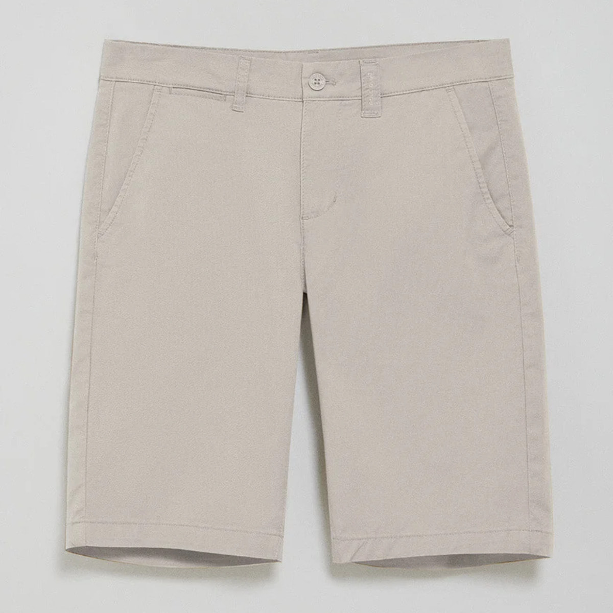 Bermuda relax gris claro con detalles Polo Club