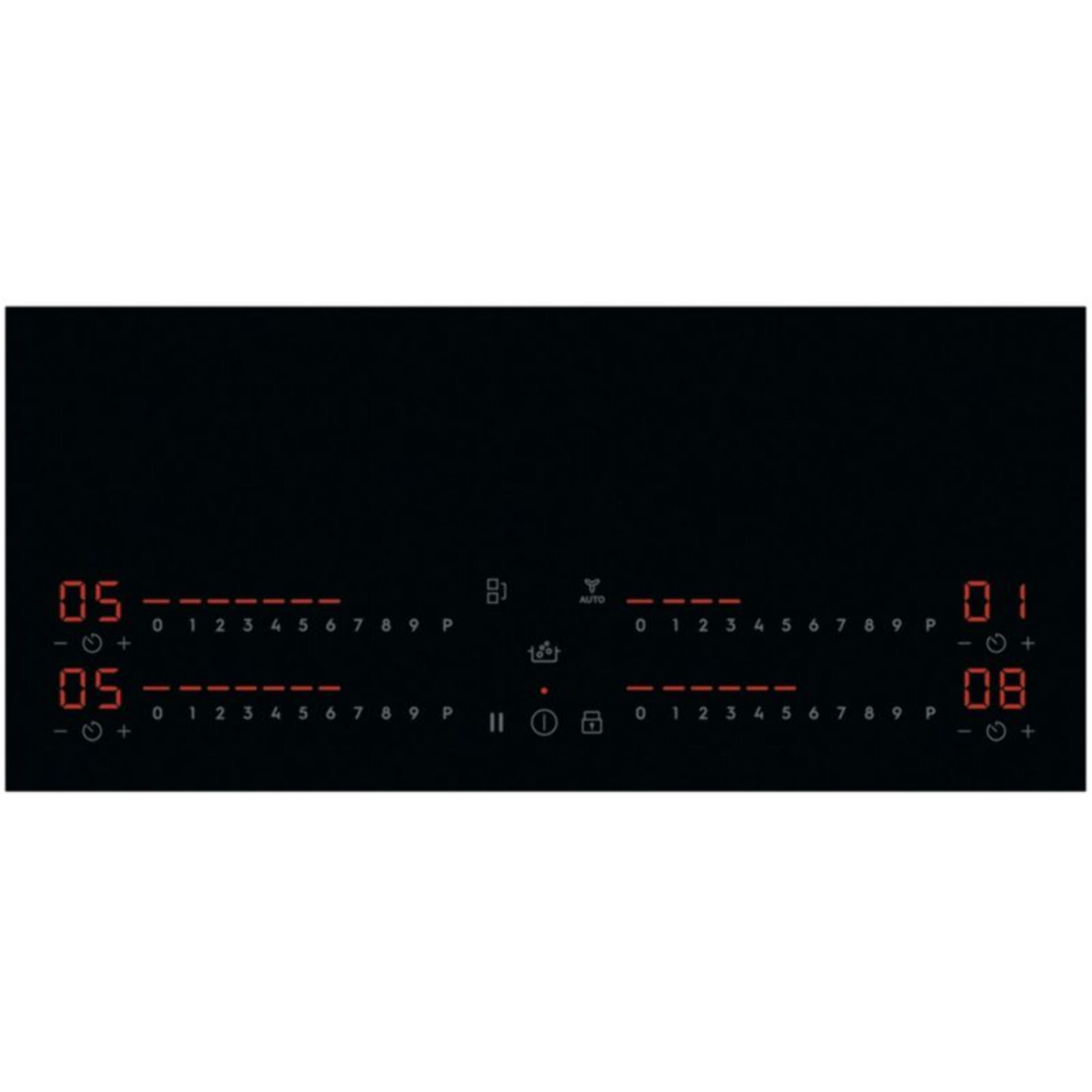 Plaque induction ELECTROLUX EIS62453 - Anti-débordement SenseBoil 4 foyers