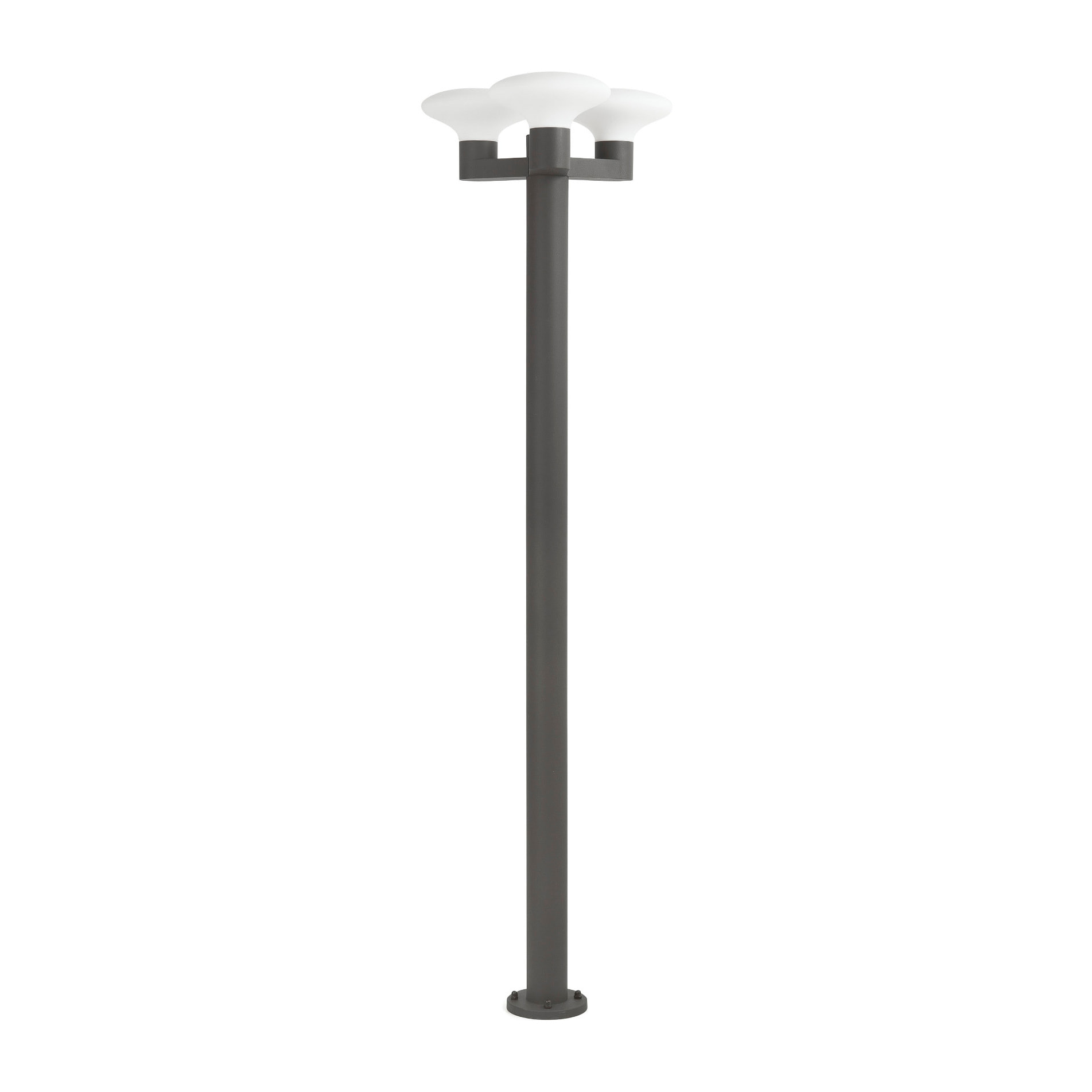 BLUB'S Lampadaire extérieure gris foncé 3XE27