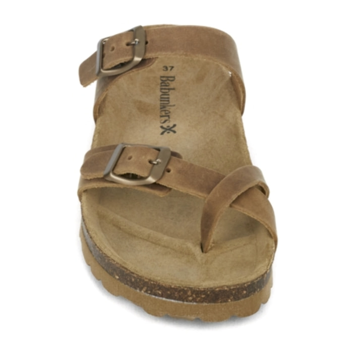 SANDALIA VEJER BABUNKERS MARRON