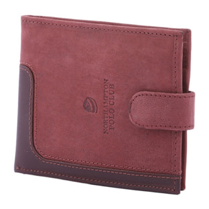 Portafoglio uomo in vera pelle - Modello False - Casual - 10.5 x 13.0 x 3.0 cm