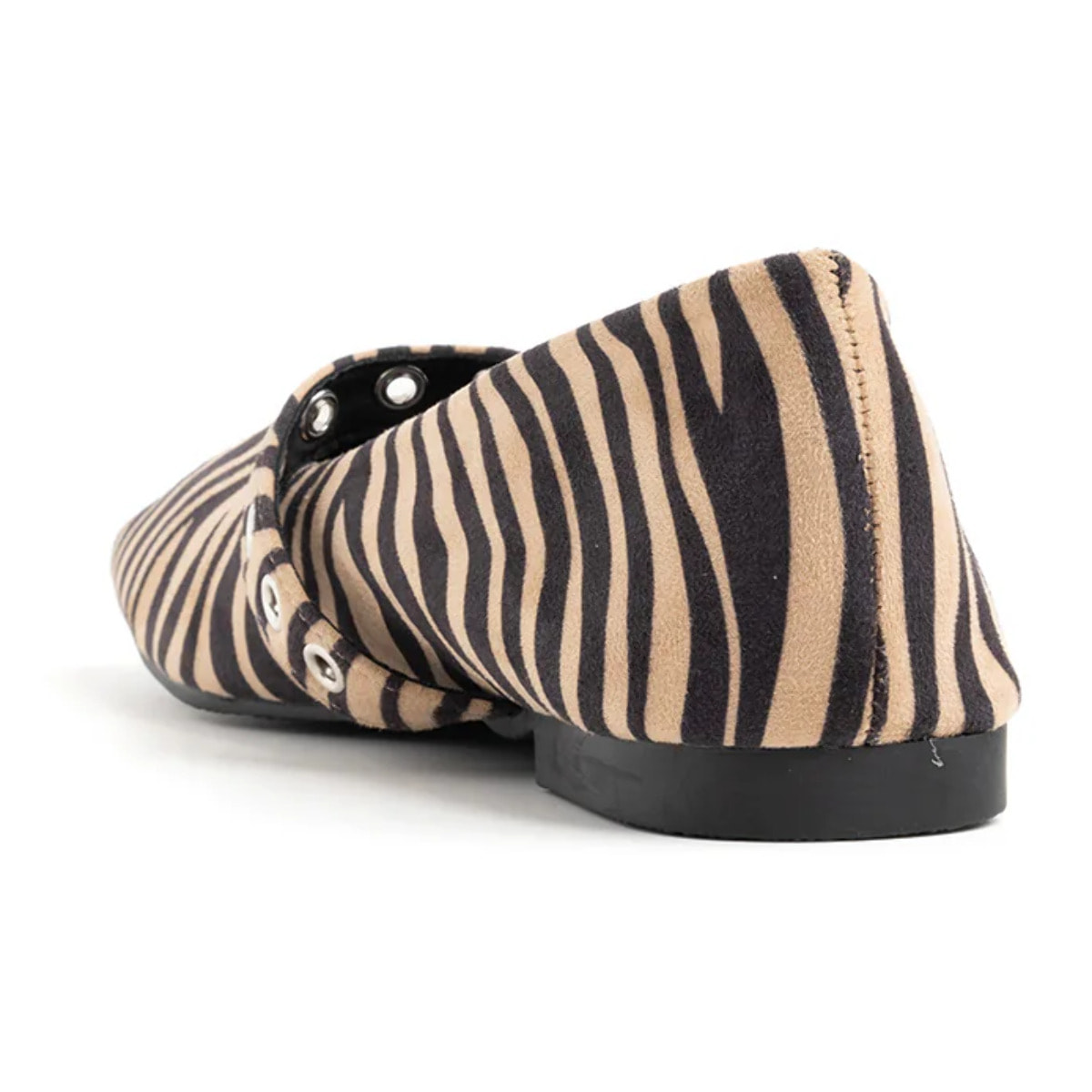 Ballerina con cinturino borchiato - ZEBRATO