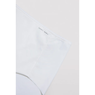 Mutandina alta da control bianca