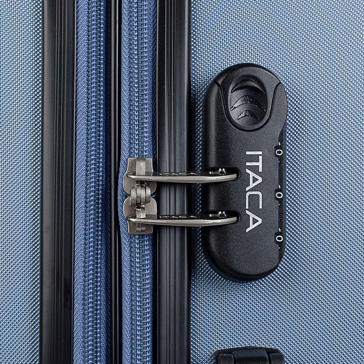 Juego De Maletas Rígidas Abs Itaca Sevron Azul Zafiro