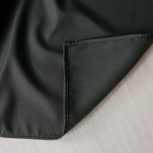 Rideau thermique en microfibre doublée - Gris Foncé