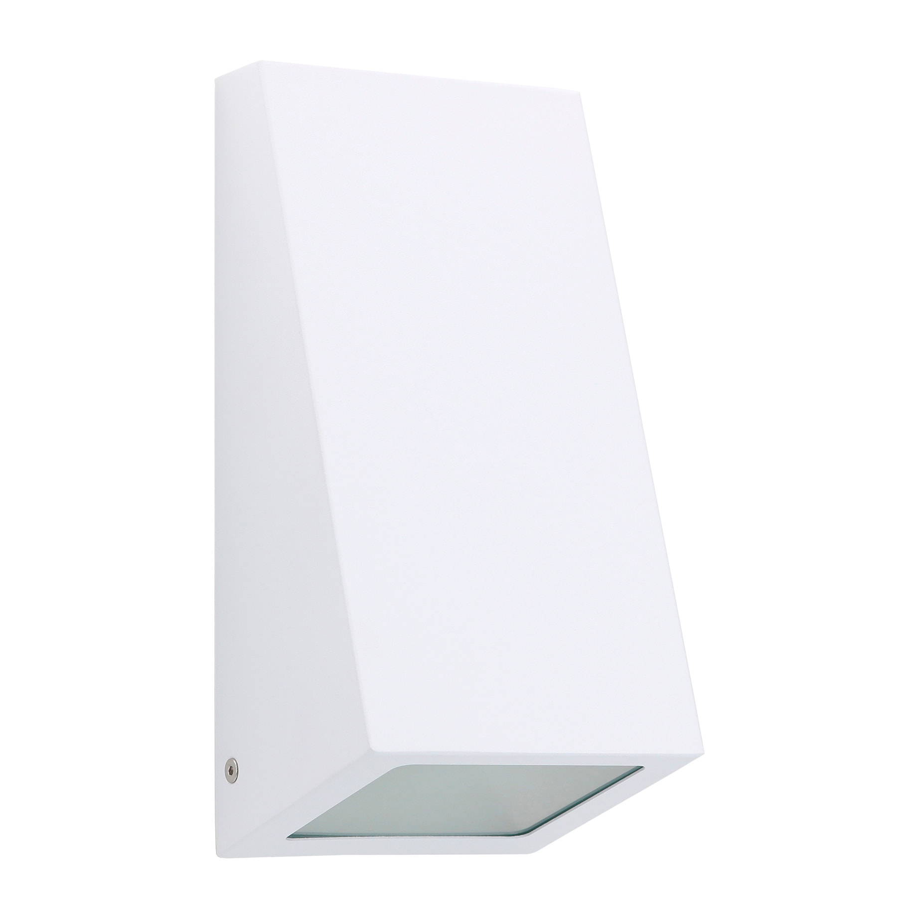 FORLIGHT Aplique de pared exterior Karen Big acabado Blanco IP44 15W E27