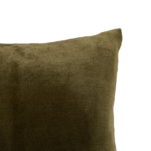 Coussin Ollis vert Kaki 38x38cm