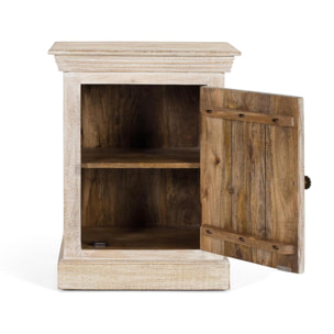 Mesita de noche - banco a los pies de la cama 70x56x40