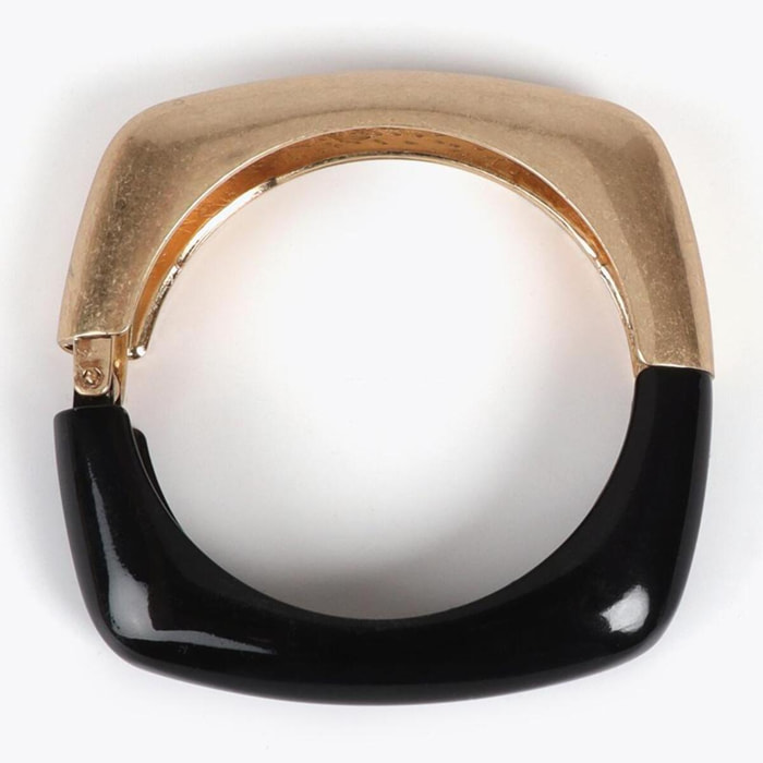 Bracciale Quadrato Bicolore