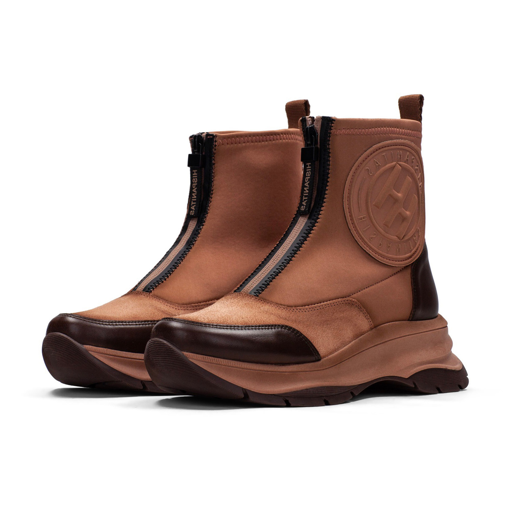 Botin sport Alaska Marrón apricot 4,5 cm