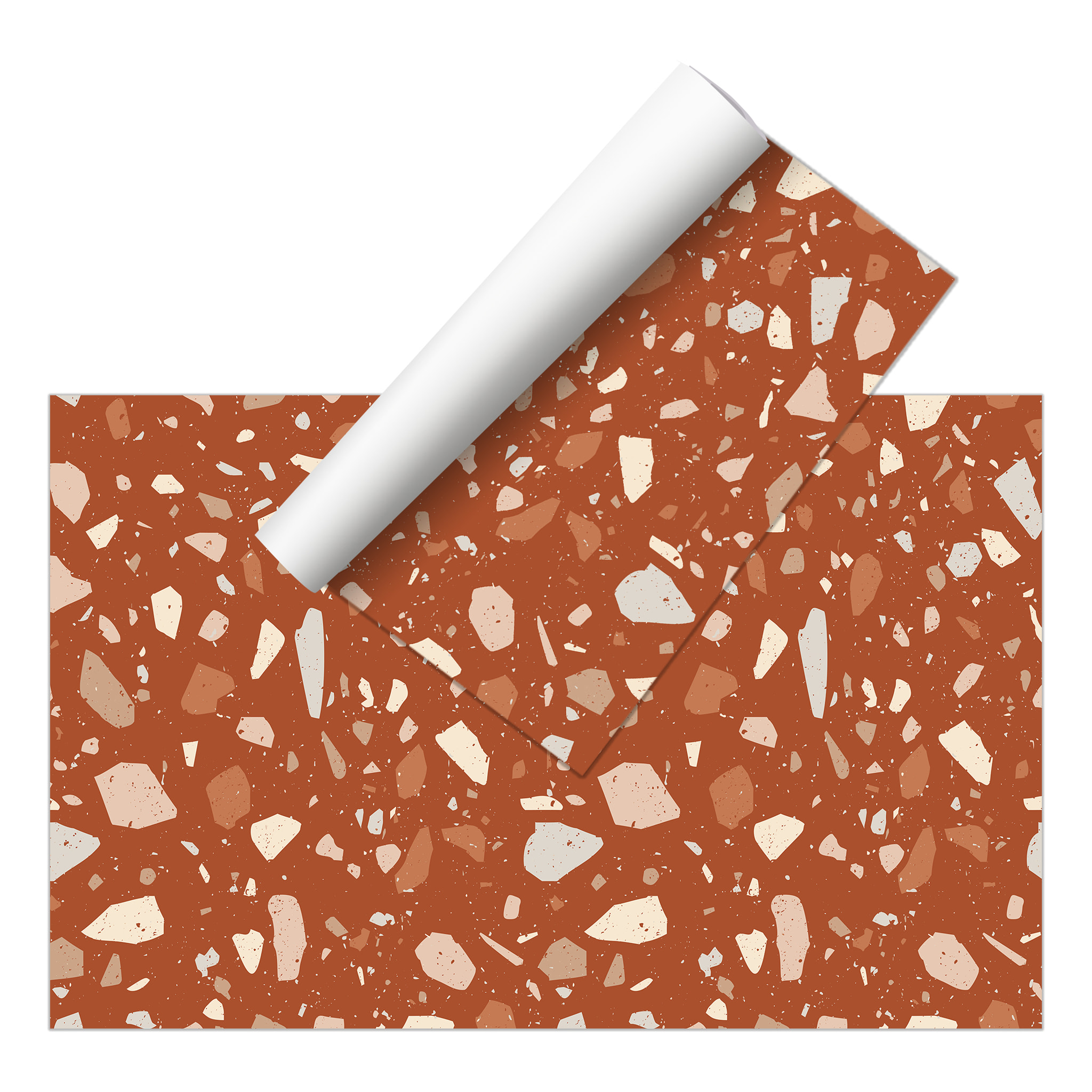 Alfombra de vinilo CERAMIKO, Terrazo Odiseo 66x250 cm