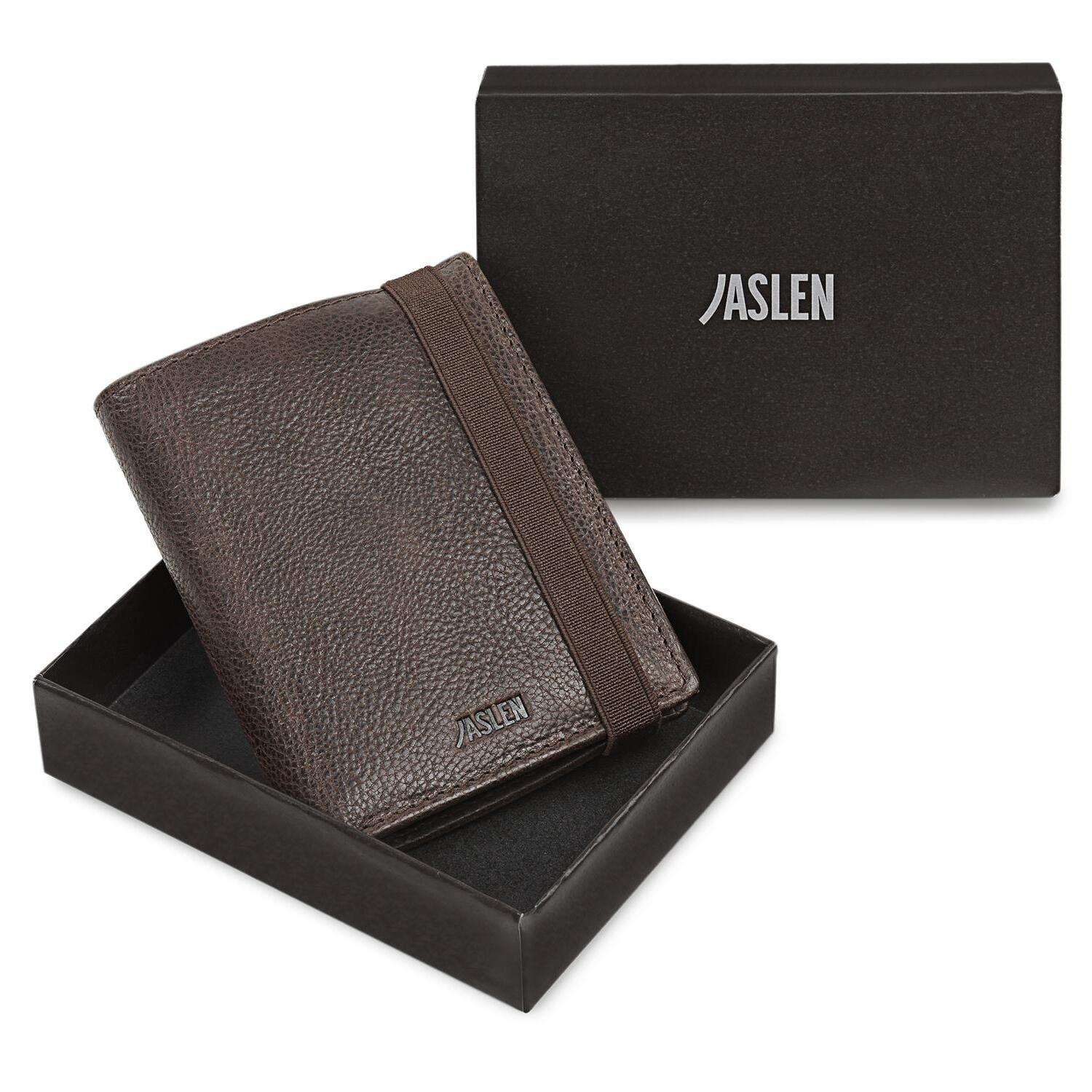 Cartera Hombre Piel Jaslen Hannover Marron