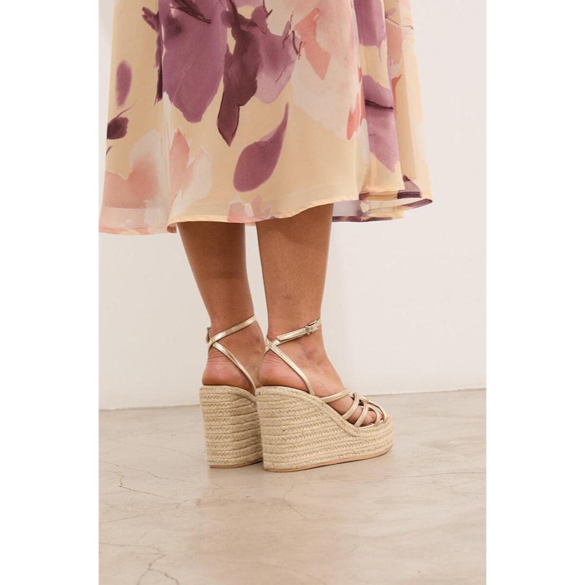 Sandalias de cuña Vera 11 cm