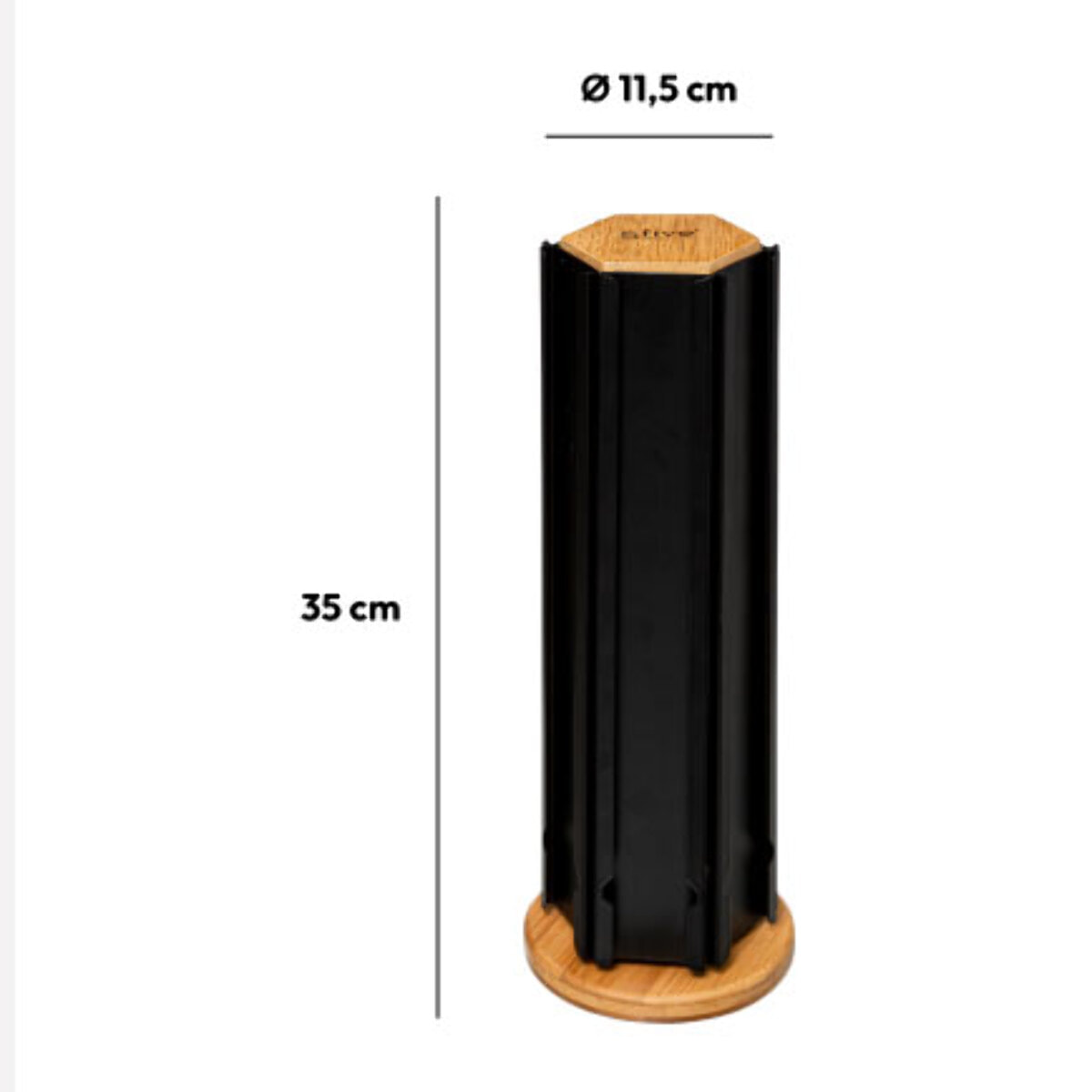 Porte-capsules rotatif x60 "Nera"