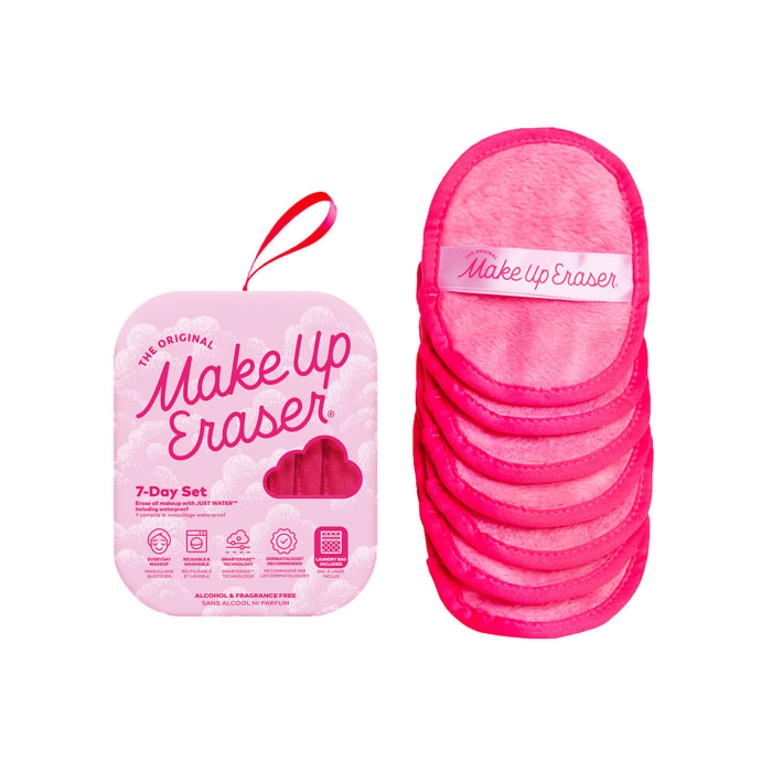 Original Pink 7-Day Set  - Serviette Démaquillante Réutilisable x7