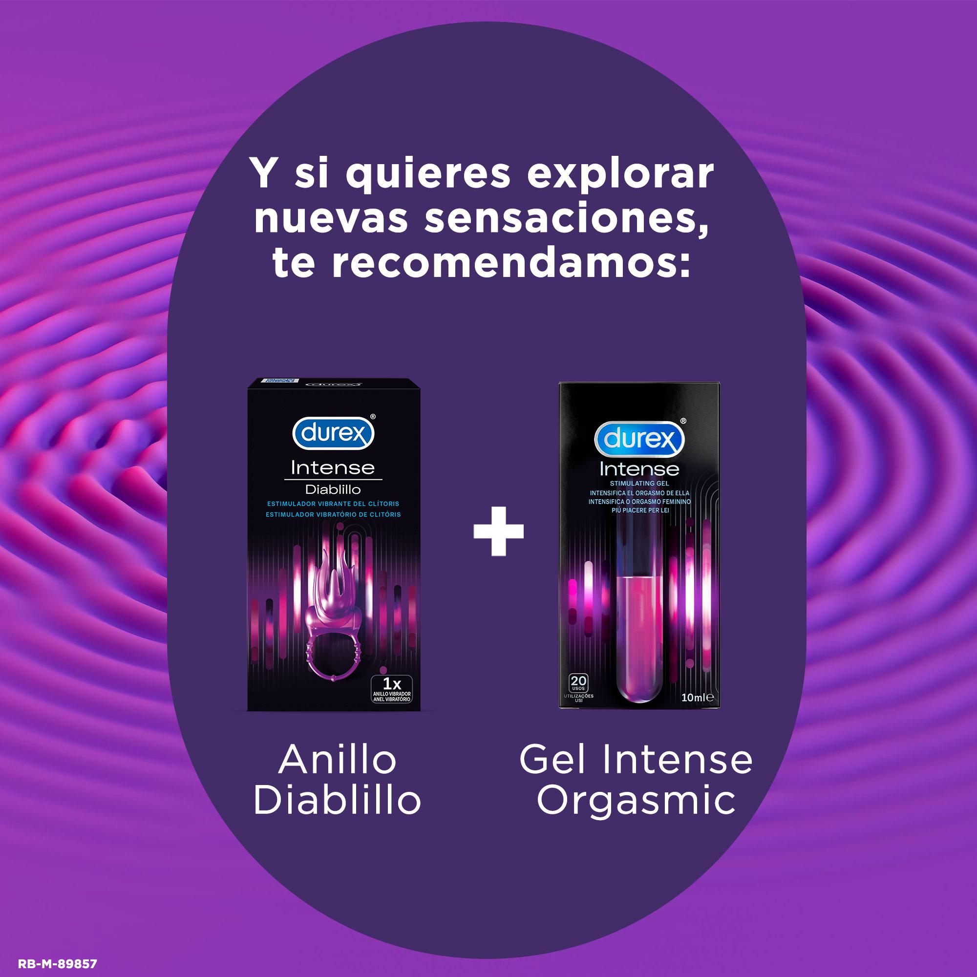 DUREX PLAY ANILL DIABLILLO MM 6U + GEL INTENSIFICADOR DEL ORGASMO