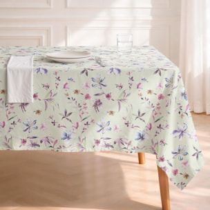 Nappe anti-taches PETALIA MULTICOLORE - en 100 % coton