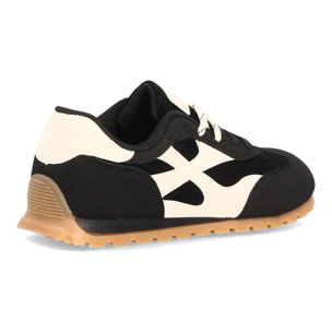 Zapatillas barefoot estilo retro para mujer