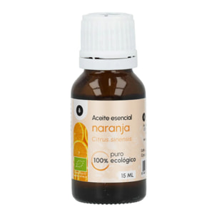 Aceite esencial de Naranja dulce Bio Planeta Huerto 15 ml