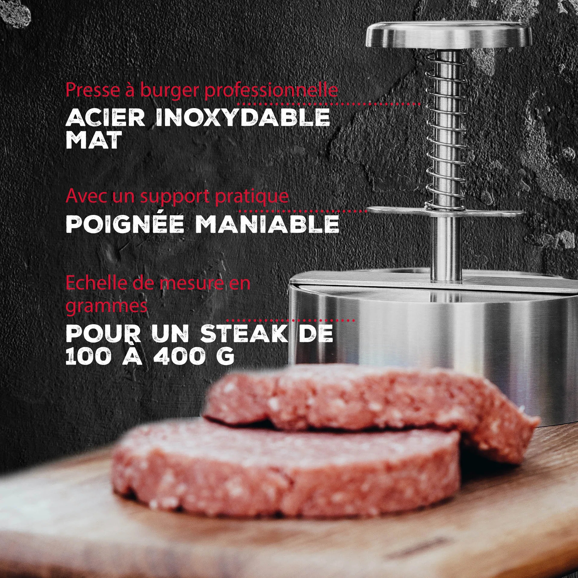 Presse à hamburger FM Professional