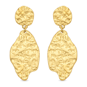 Pendientes Viusma acabado oro amarillo 18k