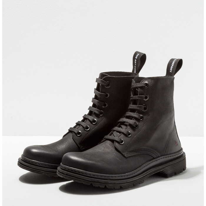 Botines 1891 NOBUCK-W BLACK/ BIRMINGHAM color Black