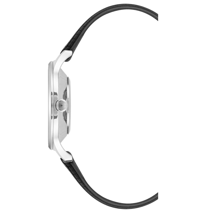 Reloj Nine West NW-2557BKBK Mujer Analogico Cuarzo con Correa de Cuero