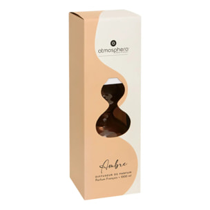 Diffuseur de parfum Hanae 1000 ml verre ambre