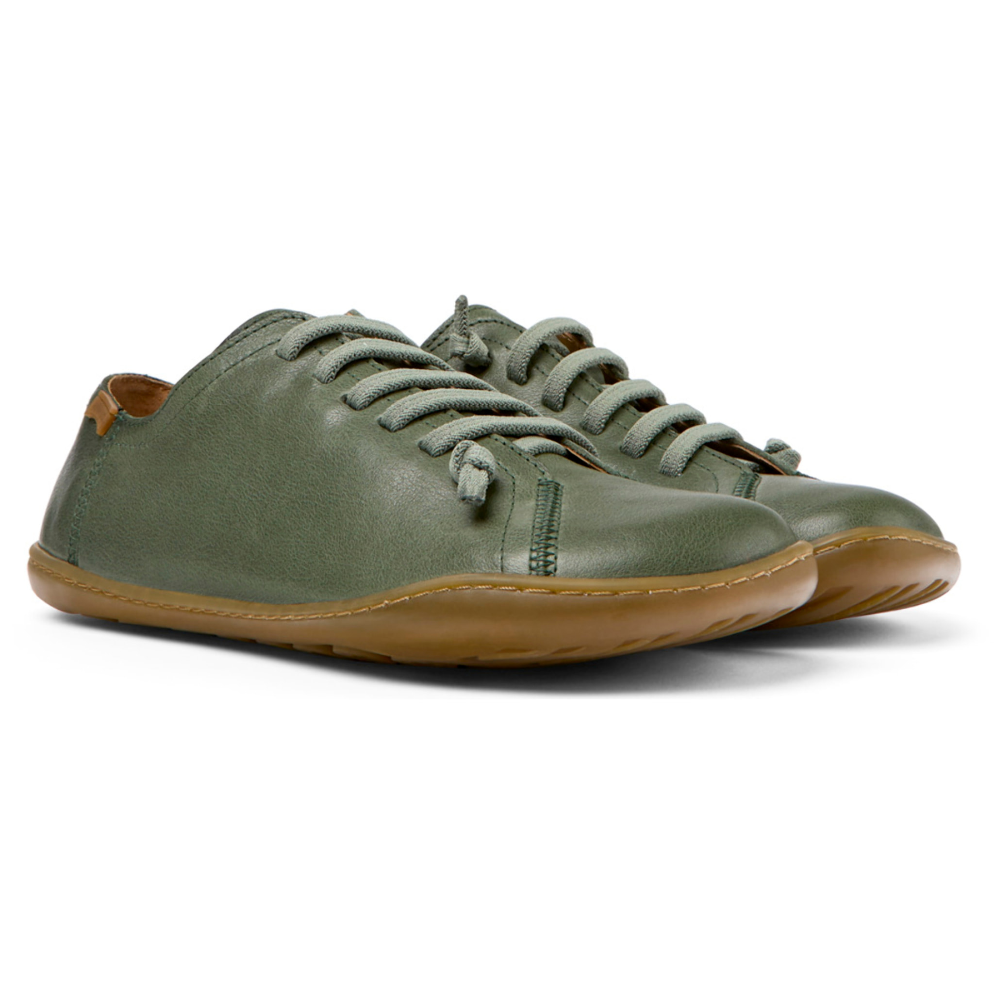CAMPER Peu Cami - Zapatillas Sneakers Verde Mujer
