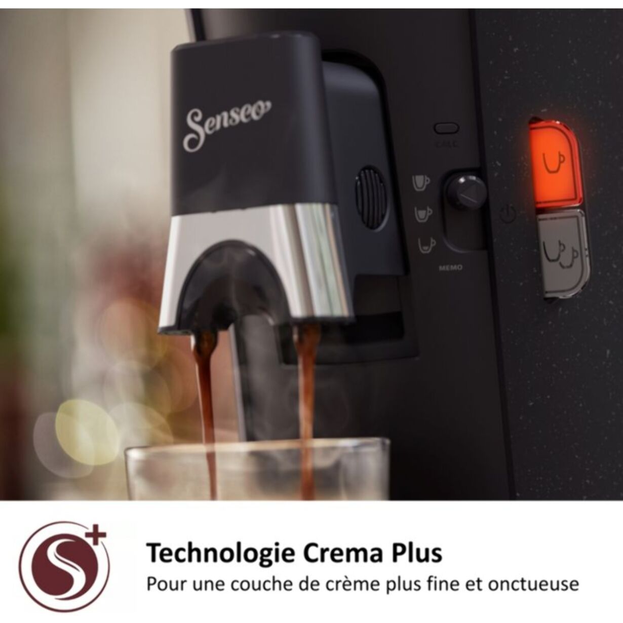 Cafetière à dosettes PHILIPS Select CSA240/21 Eco Noir