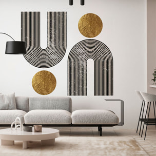 Papier peint intissé pré-encollé fresques géantes - ARCHES ABSTRAITES AZTEC
