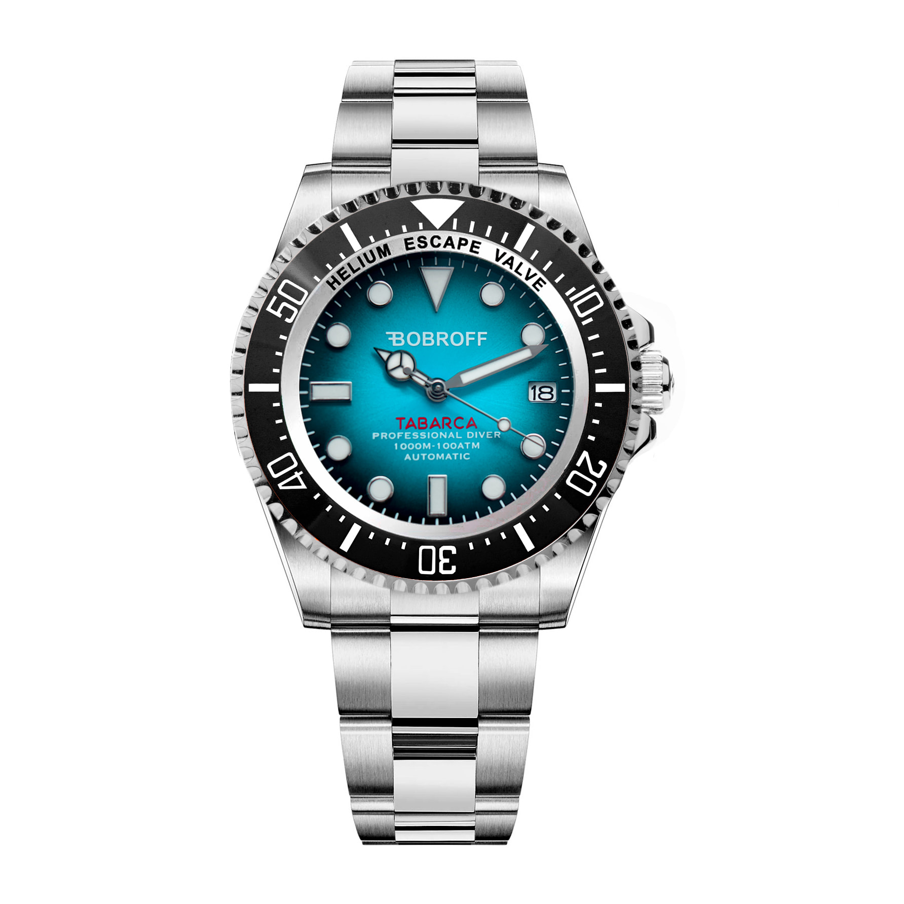 Reloj Bobroff BF0009 Hombre Analogico Automatico con Correa de Acero inoxidable