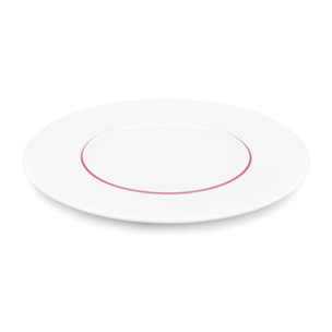6 assiettes plates 29cm ligne