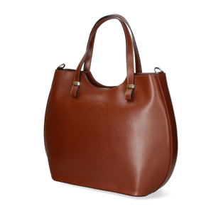 Borsa a mano da Donna Egle in Vera Pelle Made in Italy 31x42x14 cm