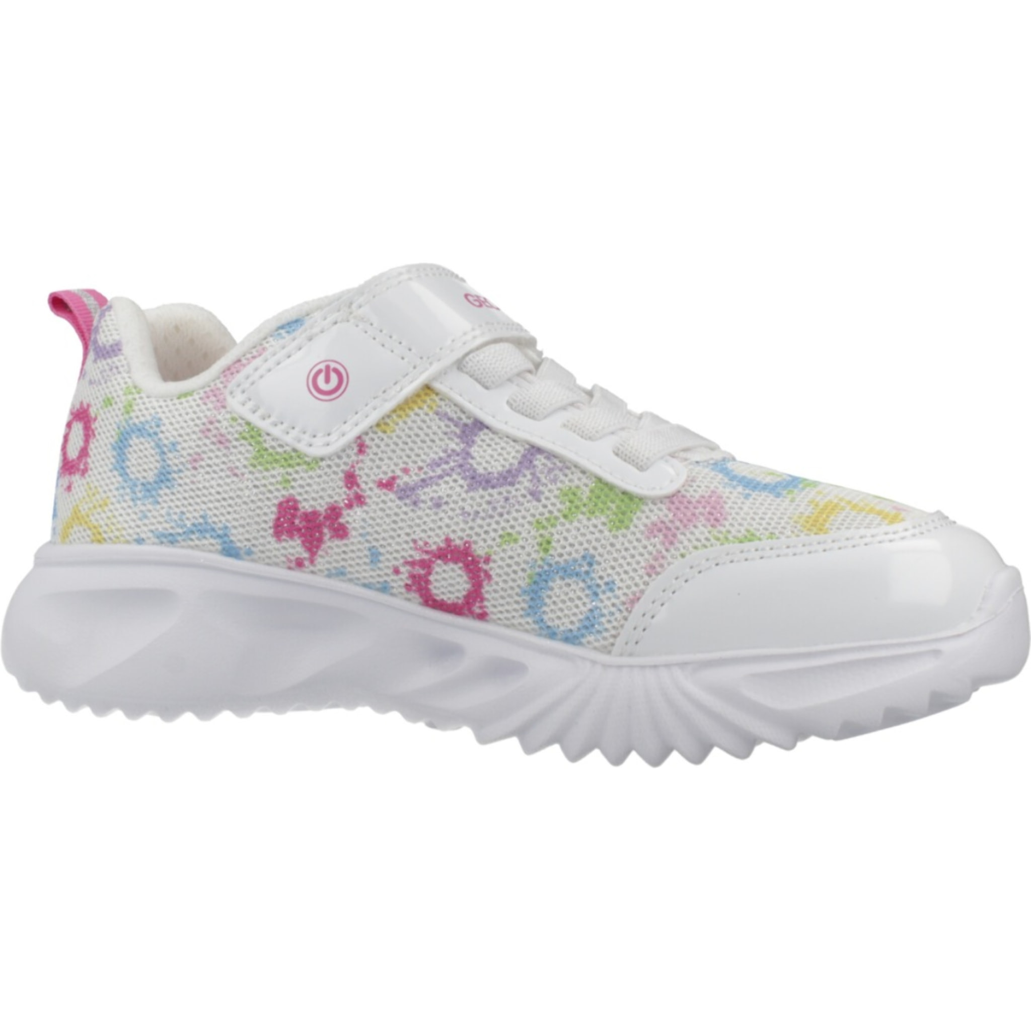 Zapatillas Niña de la marca GEOX  modelo J ASSISTER BLANCO