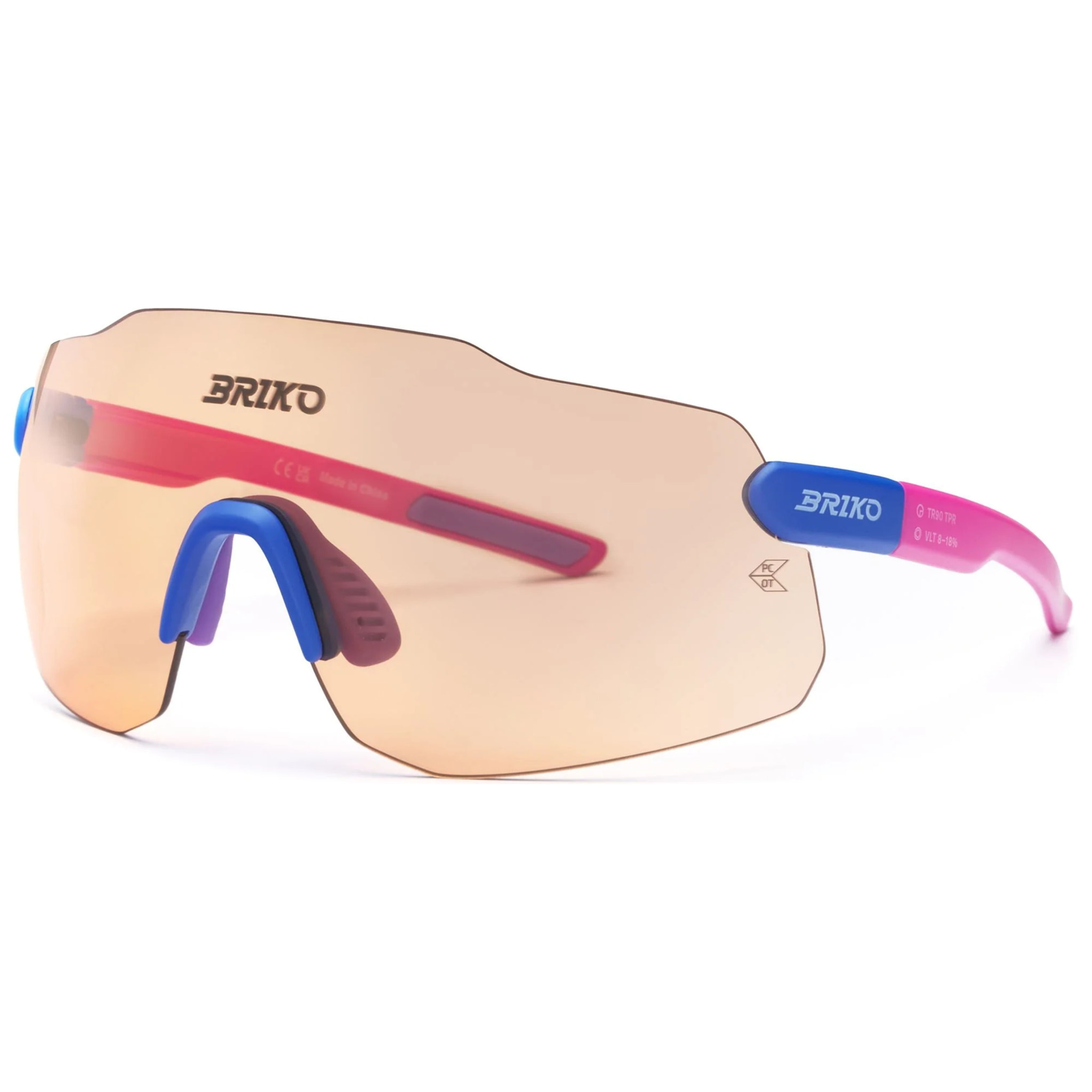 Briko - Occhiali, Uomo Donna, Arancione - Starlight 2.0 3 Lenses