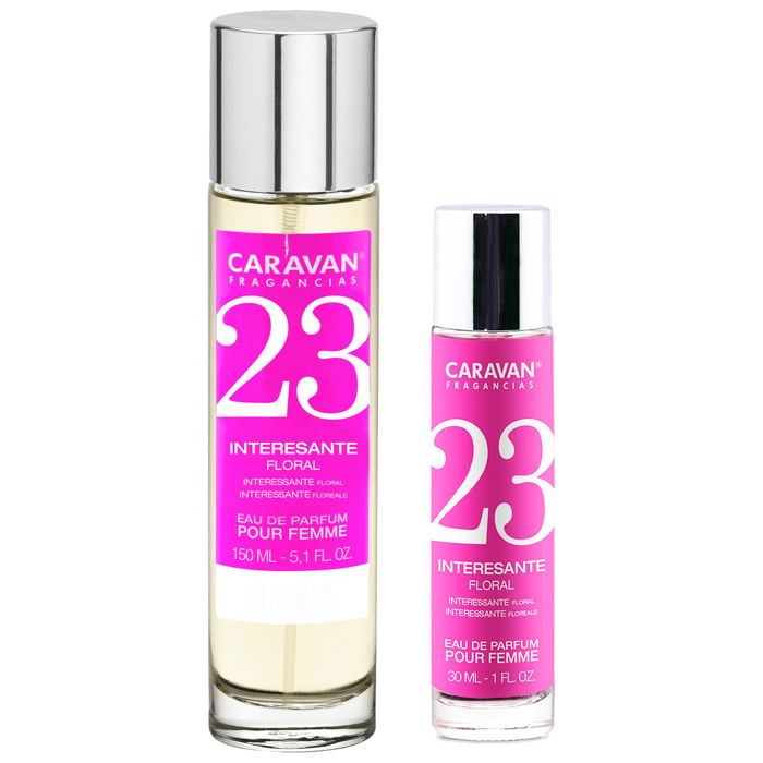 Set caravan perfume de mujer nº23 150ml+30ml