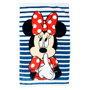 Drap de plage imprimé 100% coton, MINNIE SAIL